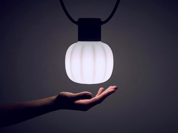 KIKI - LED resin outdoor pendant lamp by Martinelli Luce - view 3